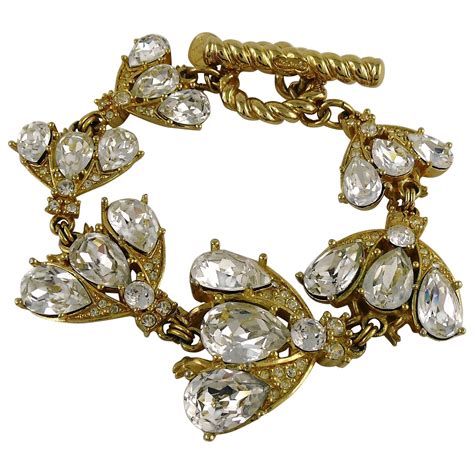 vintage christian dior bracelet.